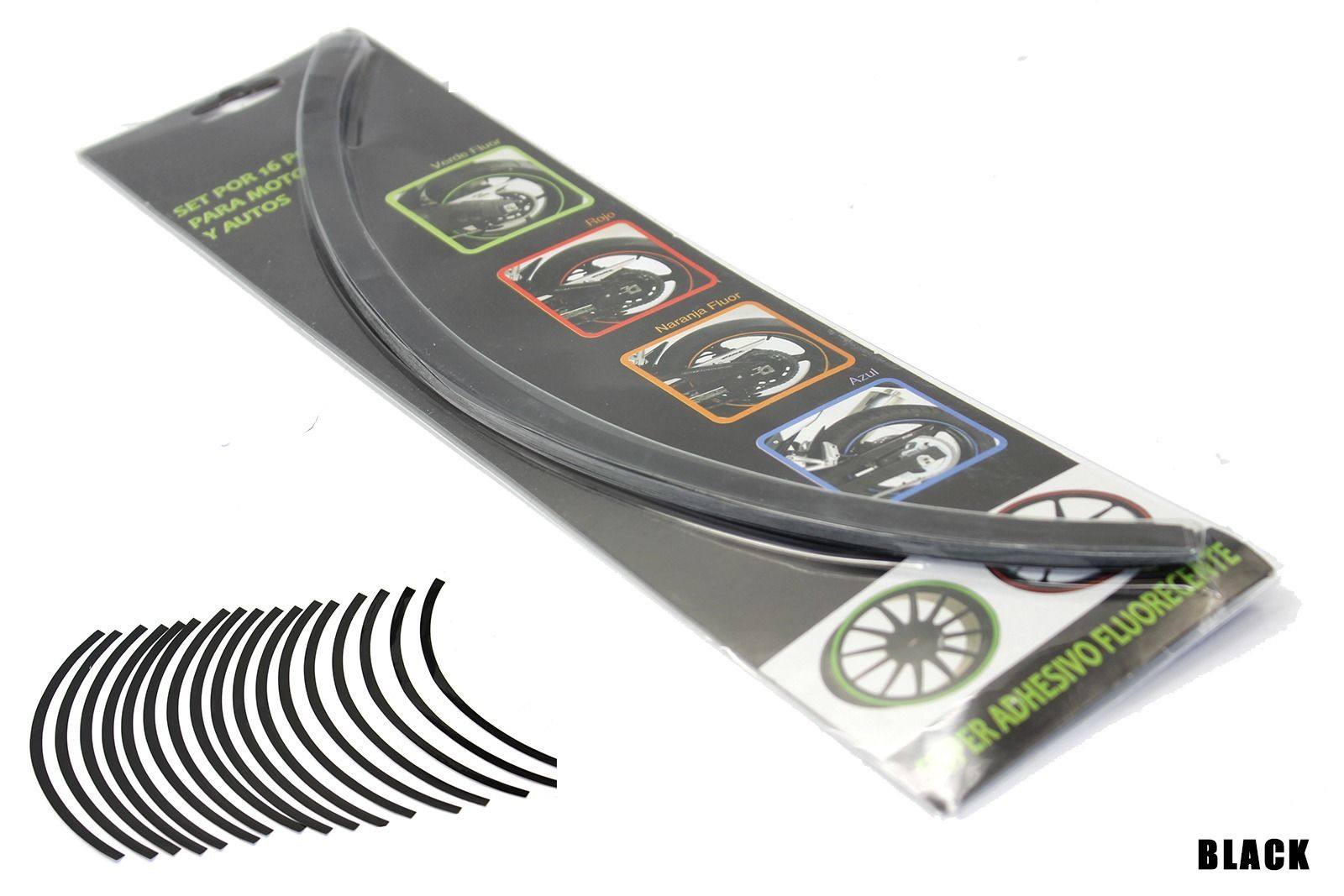 Motorcycle 17" Wheel Rim Stripe Tape Kawasaki Ninja 250R 300 500 - TDRMOTO