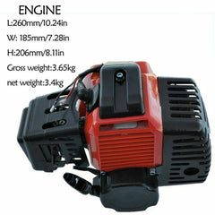 2 Stroke Pull Start Engine for Petrol Scooter Mini 49cc Pocket Rocket Bike Motor - TDRMOTO