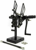For Kawasaki Ninja ZX6R ZX636 2009 - 2014 ZX-6R Racing Rearset Footrest Footpeg - TDRMOTO