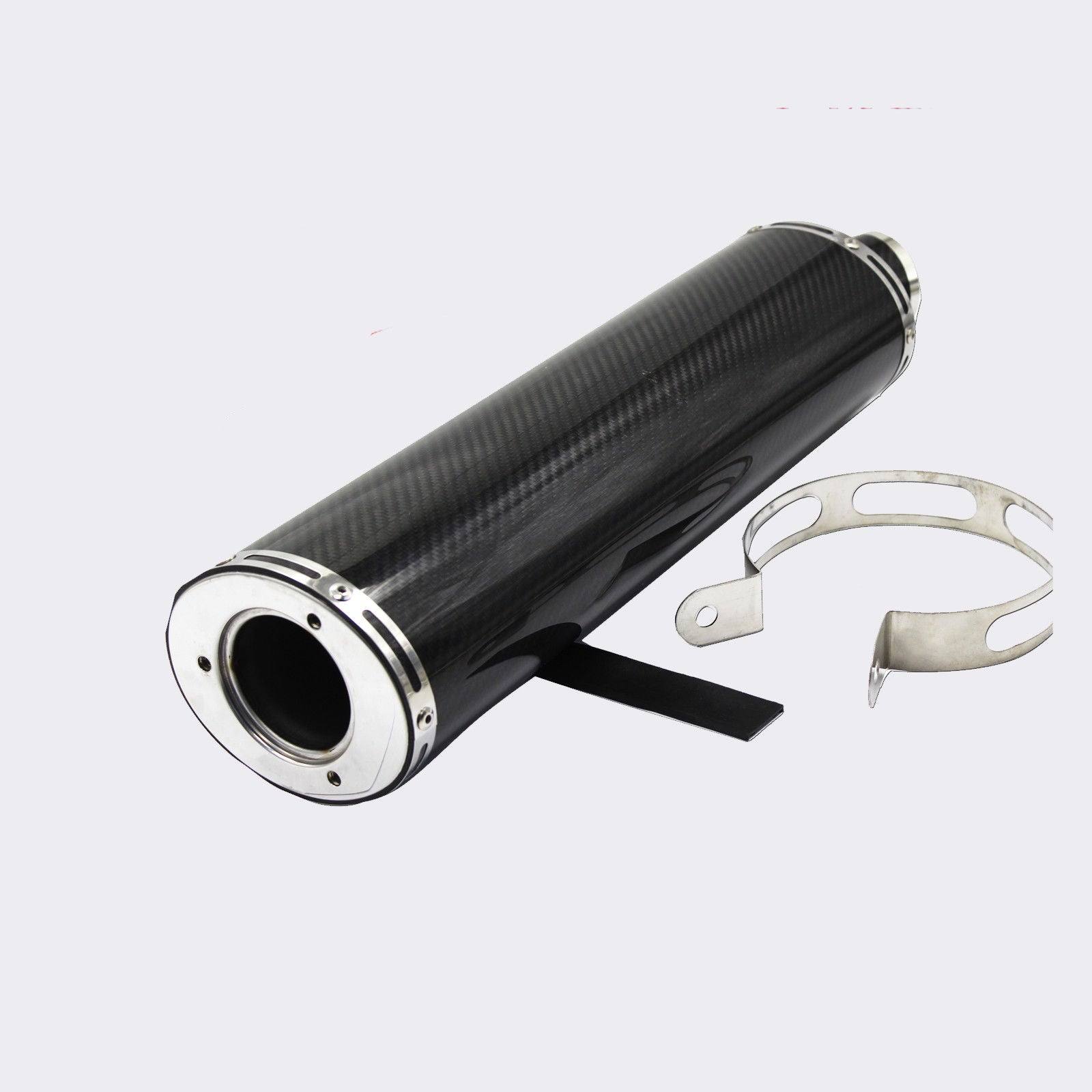 HP Carbon Fibre Muffler Exhaust Pipe for Honda 200CC 250CC CBR XR TRX Dirt Bike - TDRMOTO