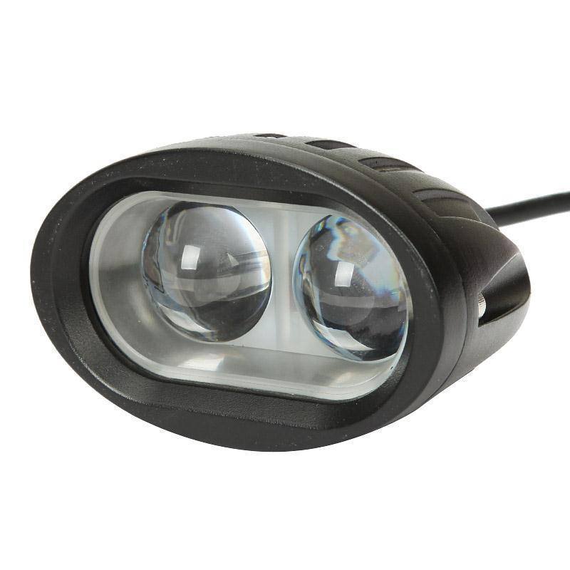 Pair - Motorcycle LED Driving Spotlight Spot Fog Head Light Lamps Bright White - TDRMOTO