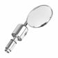 Silver CNC 7/8" Handle Bar End Rear-view Mirror Universal Fit - TDRMOTO
