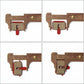 1 Pair MTB Mountain Bike Brake Pads Bicycle Semi-Metallic Brake Pad Parts - TDRMOTO