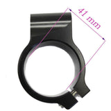 Black 41mm Clip Ons Fork Handle Bars Handlebars CNC Motorcycle Universal Honda - TDRMOTO