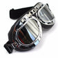 Goggles harley Vintage davison baron aviator flying cafe racer motorcross sport - TDRMOTO