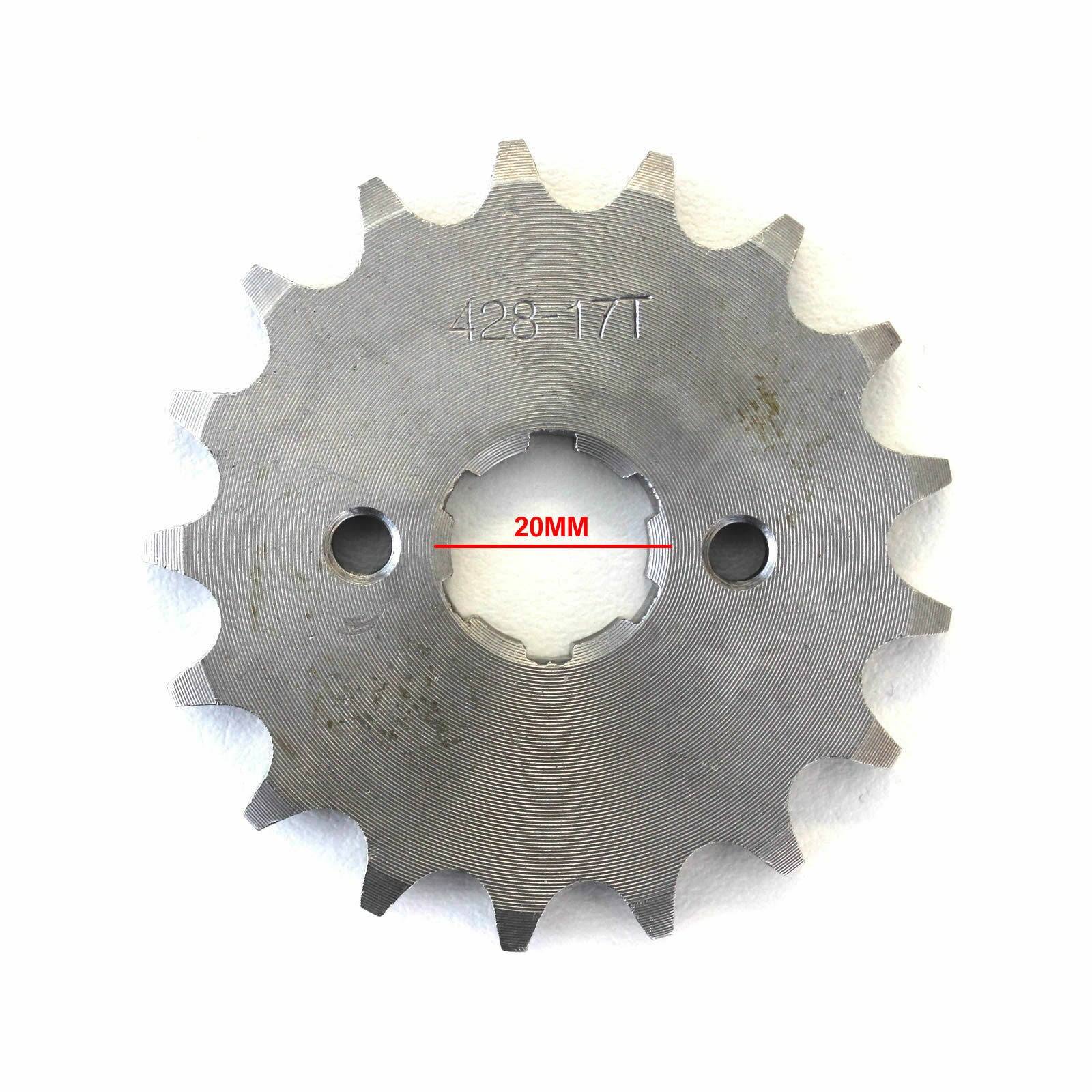 428 17T 20mm Front Sprocket - TDRMOTO