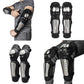 4P Set Bicycle Motor Alloy Steel Motocross Elbow & Knee Shin Guard Pads Protect - TDRMOTO