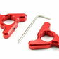 2pcs 19mm Motorcycle CNC Fork Preload Adjusters For Suzuki Kawasaki Honda - TDRMOTO