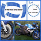 Motorcycle 17" Wheel Rim Stripe Tape Kawasaki Ninja 250R 300 500 - TDRMOTO