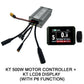 KT Controller 48V 22A & KT LCD8 Display For 48V 500W Electric Bike eBike Kit - TDRMOTO