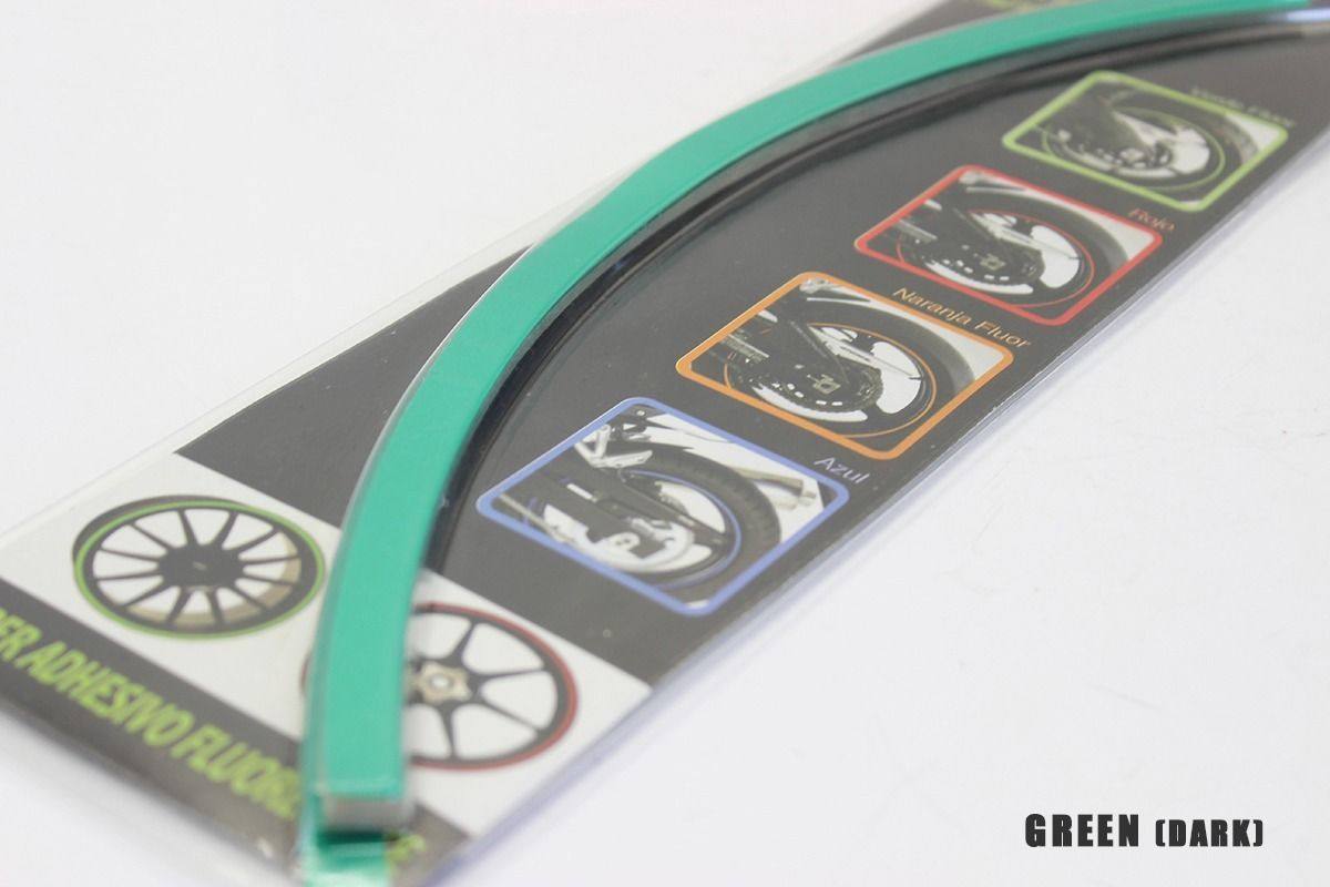 Motorcycle 17" Wheel Rim Stripe Tape Kawasaki Ninja 250R 300 500 - TDRMOTO