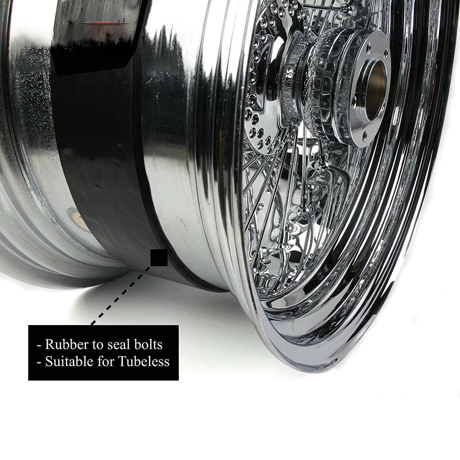 18" x 10.5" CUSTOM Rear Wheel Spoke Rim For Harley Davidson Touring Softail FAT - TDRMOTO