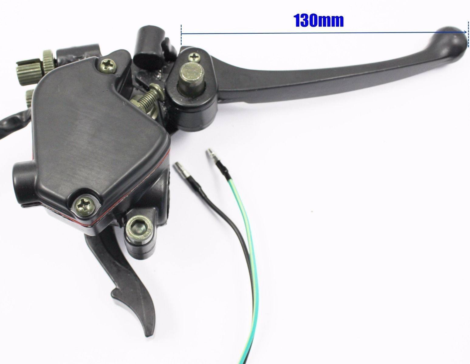 BRAKE LEVER with THUMB THROTTLE ASSEMBLY 50/70/110/125/150/250cc ATV Quad Bike - TDRMOTO