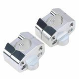 HandleBar Fat Bar Risers Mount Clamp Adaptor 22MM to 28MM Motorcycle ATV Quad - TDRMOTO