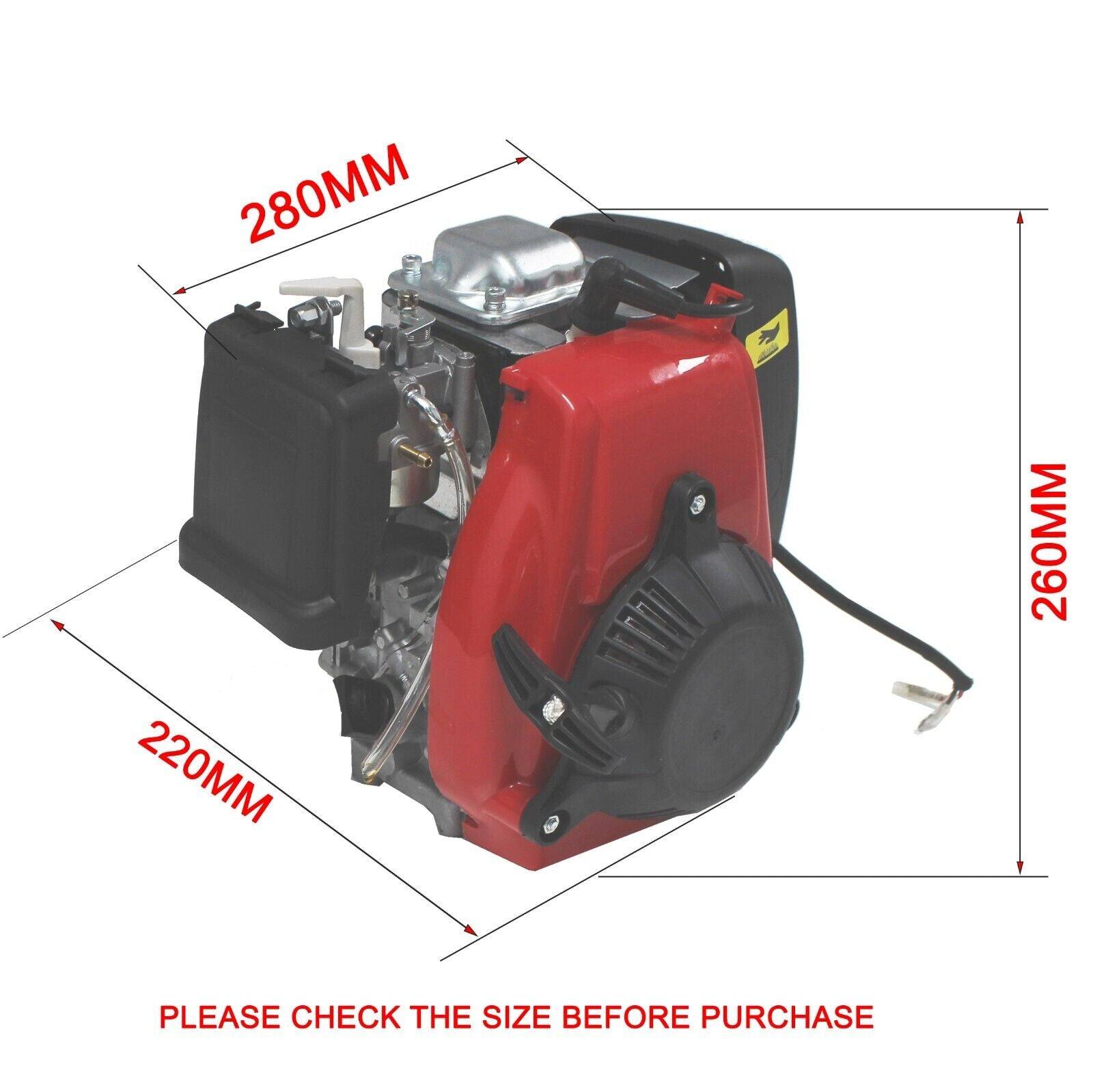 4 Stroke Pull Start Engine 49cc For Mini Dirt Bike Quad ATV Pocket Bike - TDRMOTO