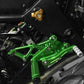 Rearset Rear Set Footpegs Fit Kawasaki Ninja 300 2013 Adjustable Foot Pegs Green - TDRMOTO