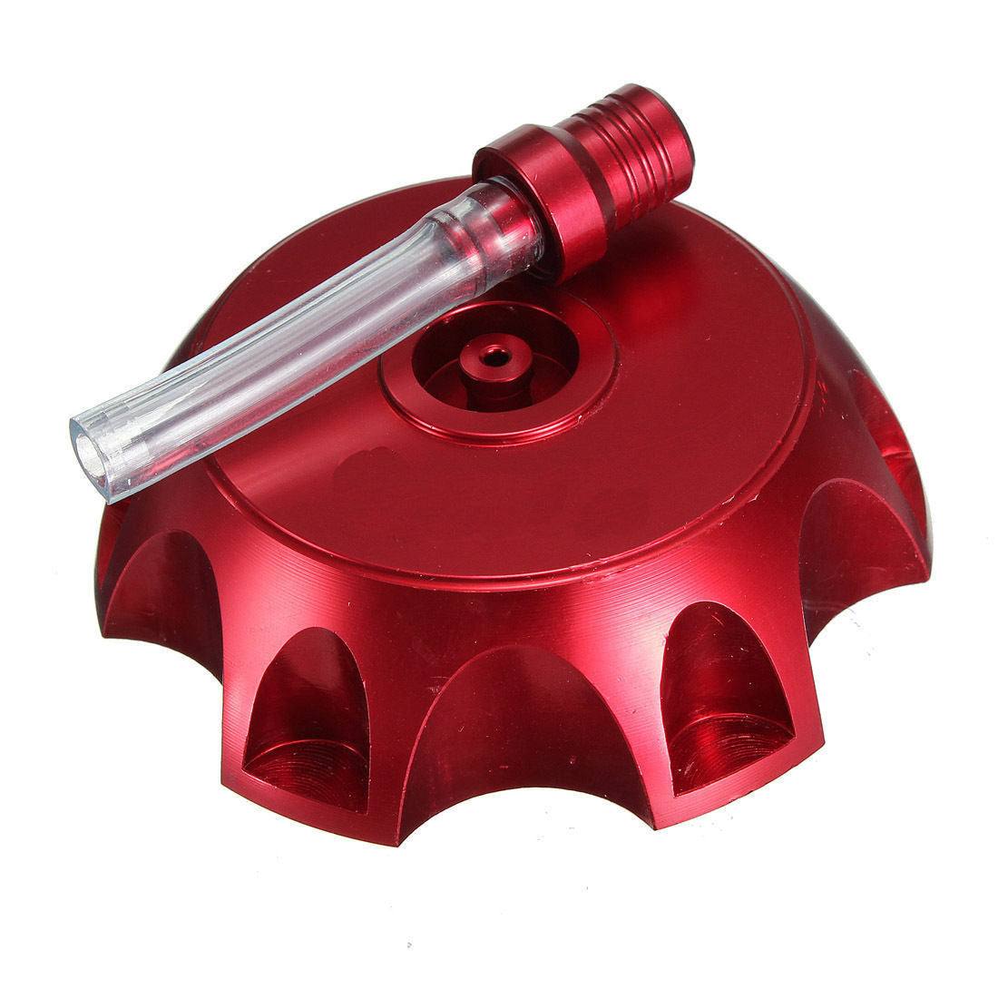 Gas Tank Cap Cover Aluminum For Stomp YCF DHZ Thumpstar Pit Dirt Bikes Red - TDRMOTO
