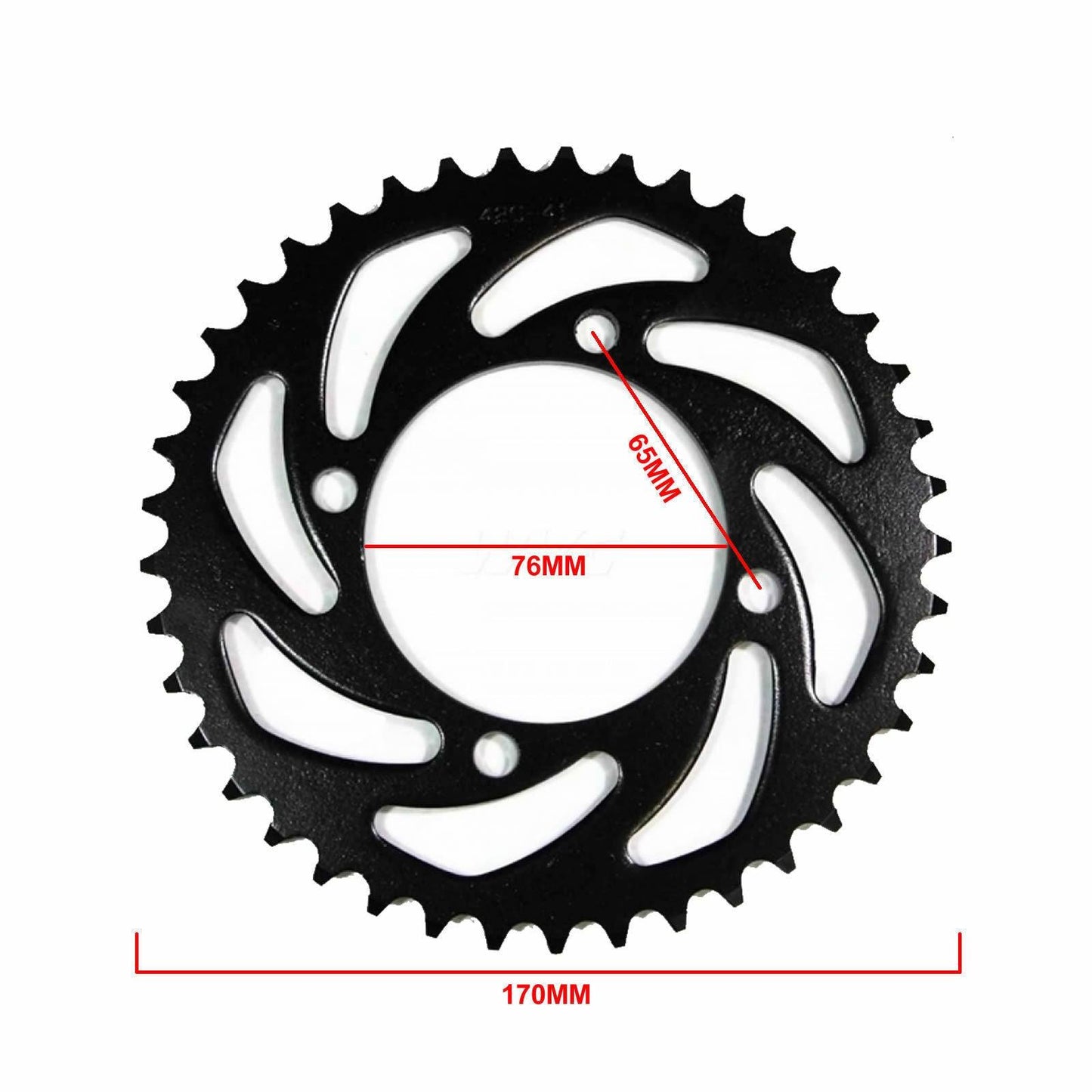 428 41T 76mm Rear Sprocket - TDRMOTO