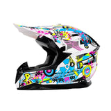 Graffiti Off Road Motocross Adult Helmet ECE22.06 Australia Standard - TDRMOTO