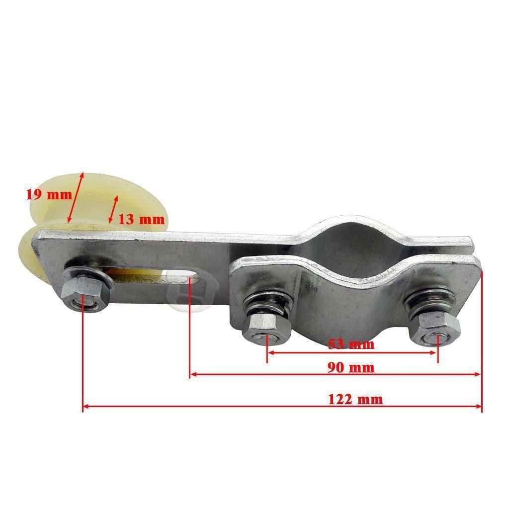 49cc Engine 4-Pcs Pulley Chain Tensioner Rollers For 49cc Motorized Bicycle Engines - ABS Metal Alloy ABS Metal Alloy Bike Components