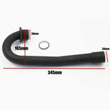 Exhaust Head Pipe Header With Gasket For Zongshen Lifan Loncin 150 200 250cc - TDRMOTO