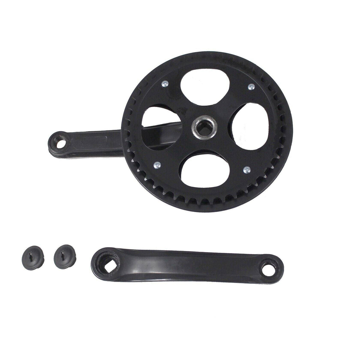 Crankset 170mm For Single Speed Bike Bicycle MTB Mountain Bike - TDRMOTO
