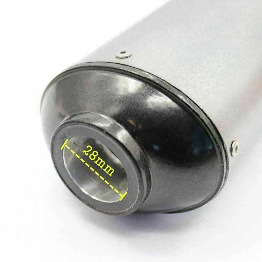 28mm Exhaust + Muffler For Dirt Bike 50cc 110cc 125cc 150cc Quad ATV Dirt Bike - TDRMOTO