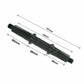 Mountain Bike Push Bike Bicycle Cotterless Bottom Bracket Axle Spindle 126mm - TDRMOTO