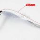 White Aluminum Motorcycle Bike 28mm 22 mm Handguards Hand Guards Protectors - TDRMOTO