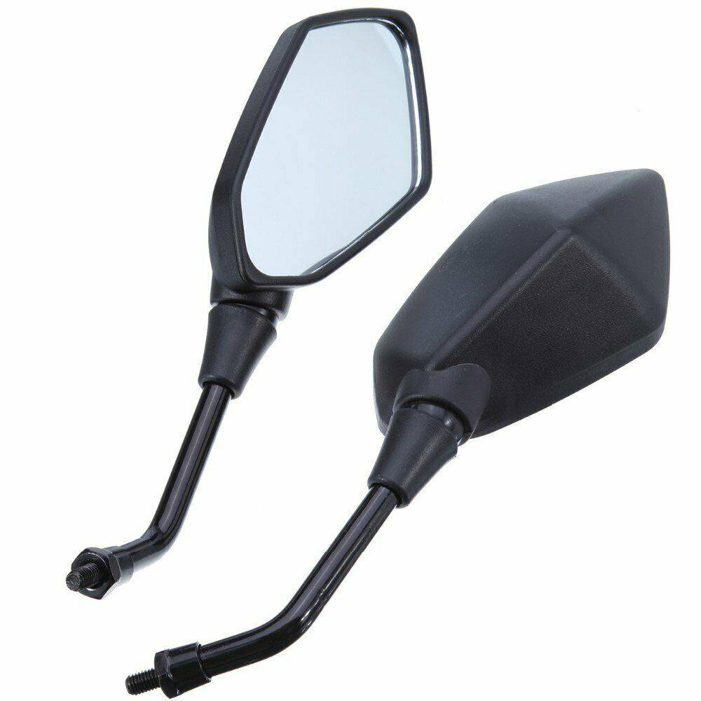 Motorcycle Black Rearview Mirrors For Kawasaki Z1000 Z750 Versys KLE 650 ZRX1100 - TDRMOTO