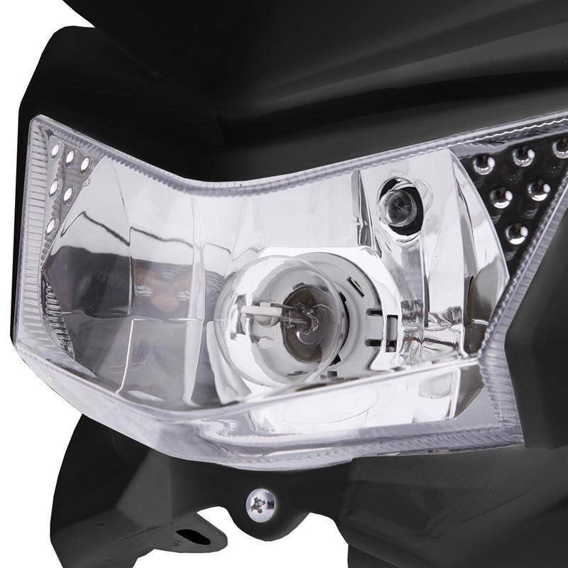 Black Rec Reg Headlight Head Light lamp For Yamaha YZ450 WR450 WR250 - TDRMOTO