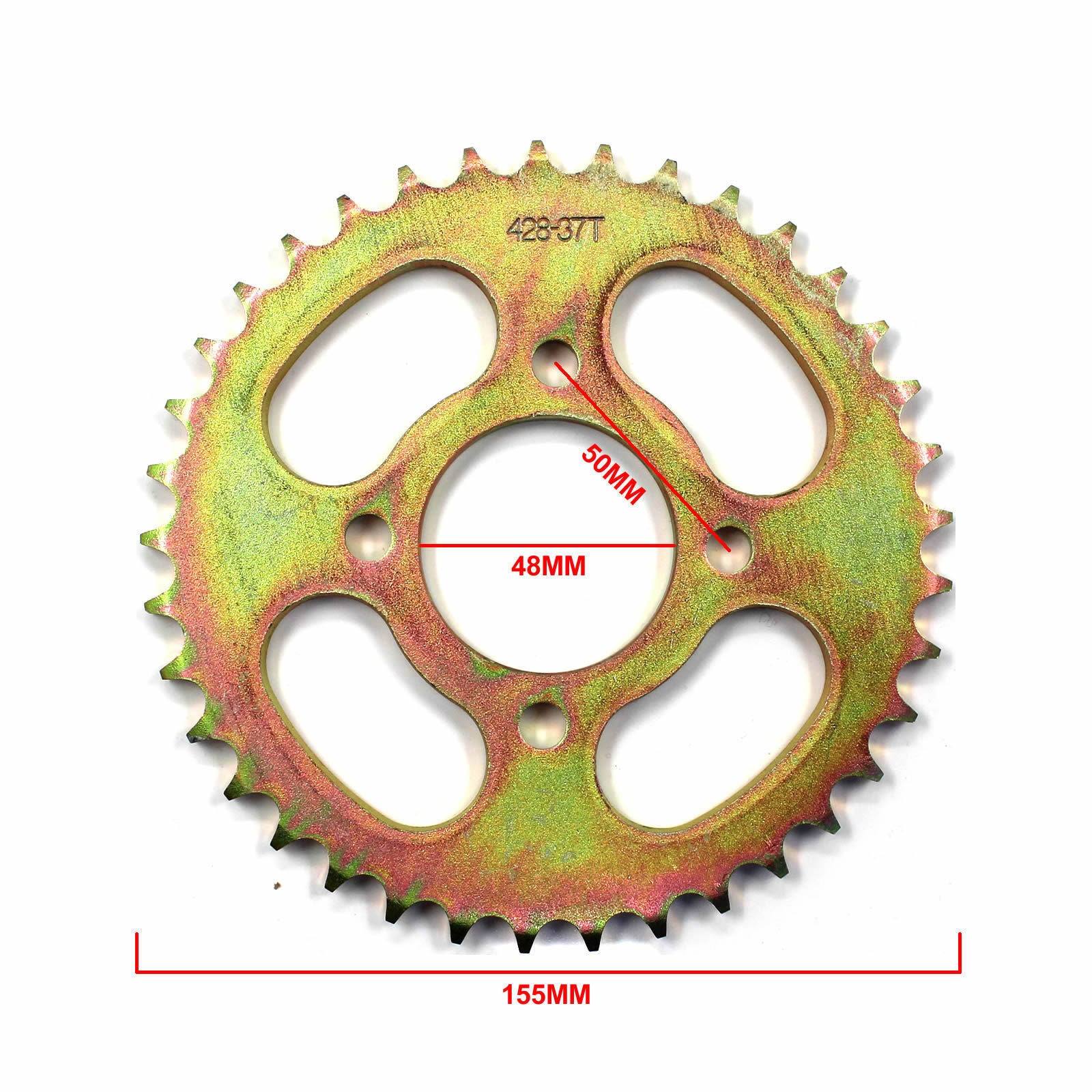 428 37T 48mm Rear Sprocket - TDRMOTO