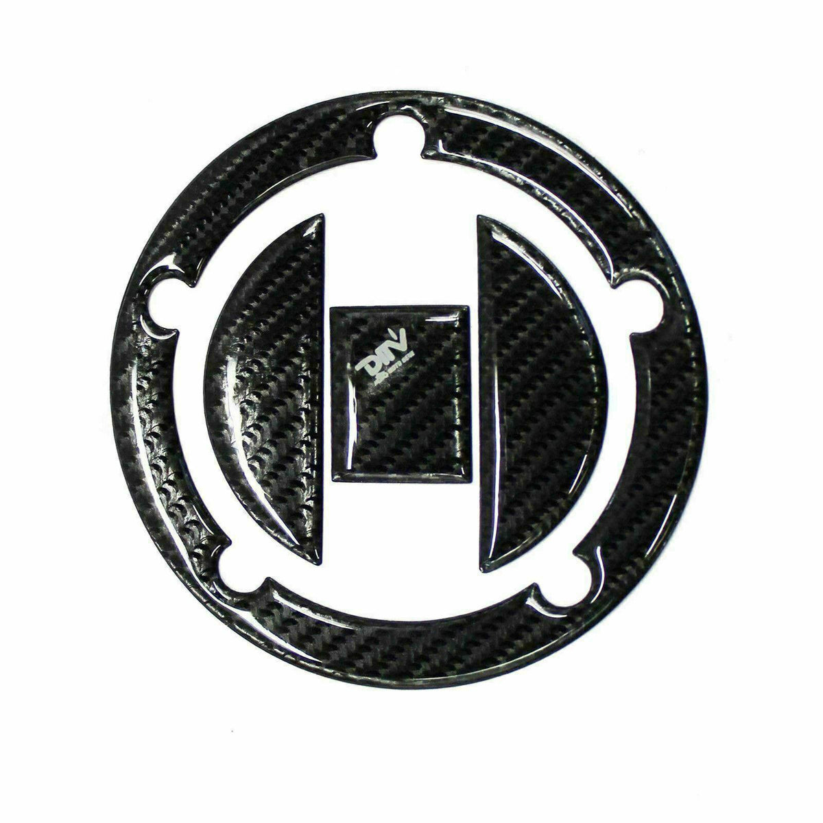 3D Carbon Fiber Gas Cap Tank Cover Pad Sticker For Suzuki GSXR1000 2003-2015 Hot - TDRMOTO