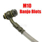 1500mm Motorcycle/Quad Bike/Bugy/GoKart Hydraulic Brake Line Hose Cable with M10 Banjo - TDRMOTO