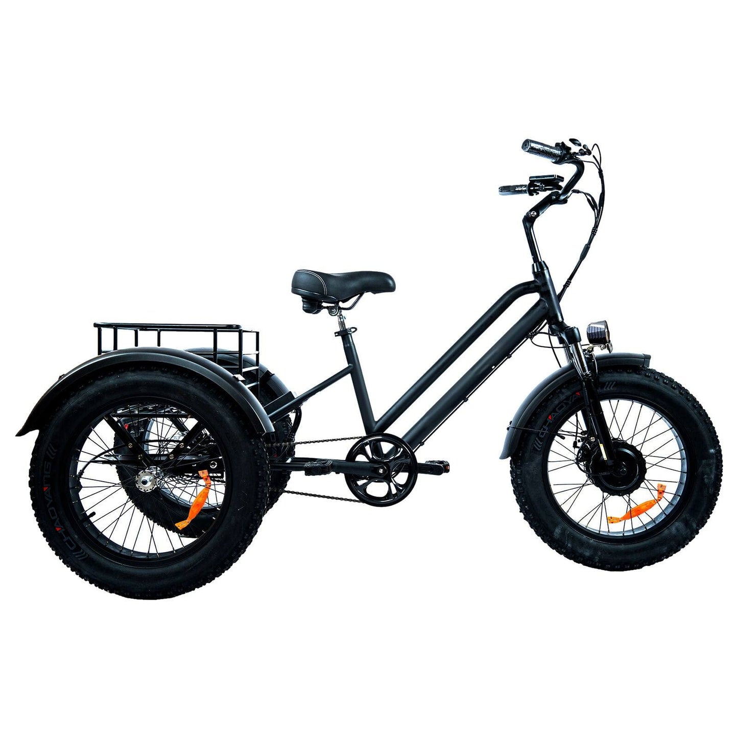 Ultra Premium Fat Tyre Electric Tricycle with 500W Motor & 48V 18Ah Long Range Battery - TDRMOTO