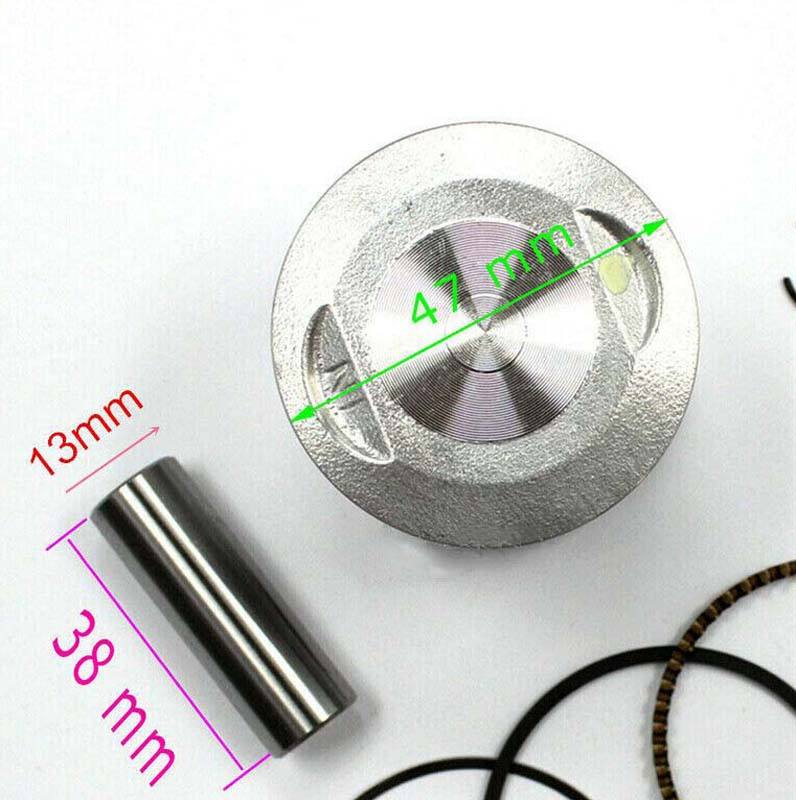 NEW PISTON + RINGS For Thumpstar Atomik PIT PRO 50/70/90cc Dirt Trail Pit Bike - TDRMOTO