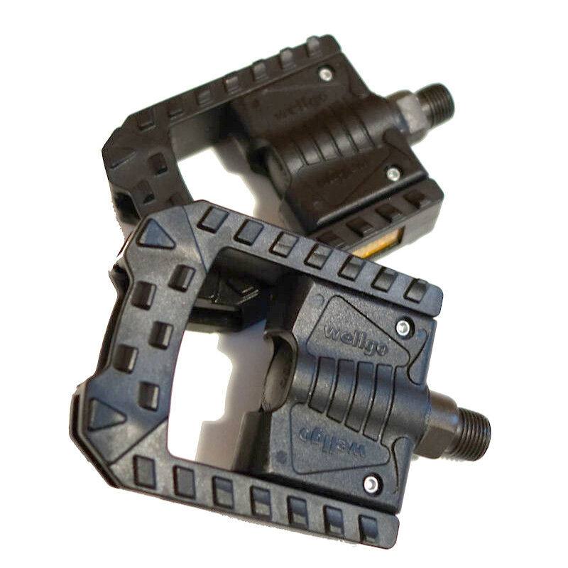 1 Pair Bicycle Pedals Folding Foldable Road Mountain Bike Cycling Bearing Pedal - TDRMOTO