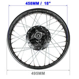 2.15-18 15mm Axle Rear Wheel Rim For 300cc XVW300 TDR Dirt Bike - TDRMOTO