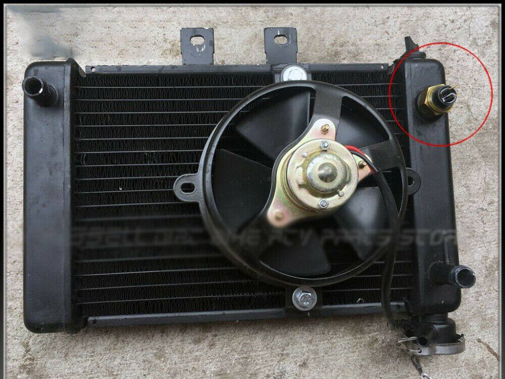 Radiator Thermal Fan Switch Thermostat For 250cc Water Cooled ATV Quad Scooter - TDRMOTO