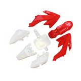 Red Plastics Fairing Fender Kit For Honda CRF50 - TDRMOTO