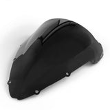 Windscreen Windshield For Honda CBR 600 F4i (2001-2007), Double Bubble, Black - TDRMOTO