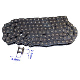 T8F 134L Link Drive Chain 43cc 47cc 49cc Mini Pocket Rocket Pit Dirt Bike ATV - TDRMOTO