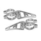 For 39mm 40mm 41mm Fork Tube Motorcycle Headlight Mount Bracket Head Lamp Clamp - TDRMOTO