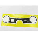 Carbon Fiber Look Triple Tree Top Clamp Decal For Suzuki GSXR 600 750 2004 2005 - TDRMOTO