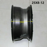 2pcs 25x8-12" & 2pcs 25x10-12" ALLOY Rim For Quad ATV Buggy Off Road Farm Dirt Bike - TDRMOTO