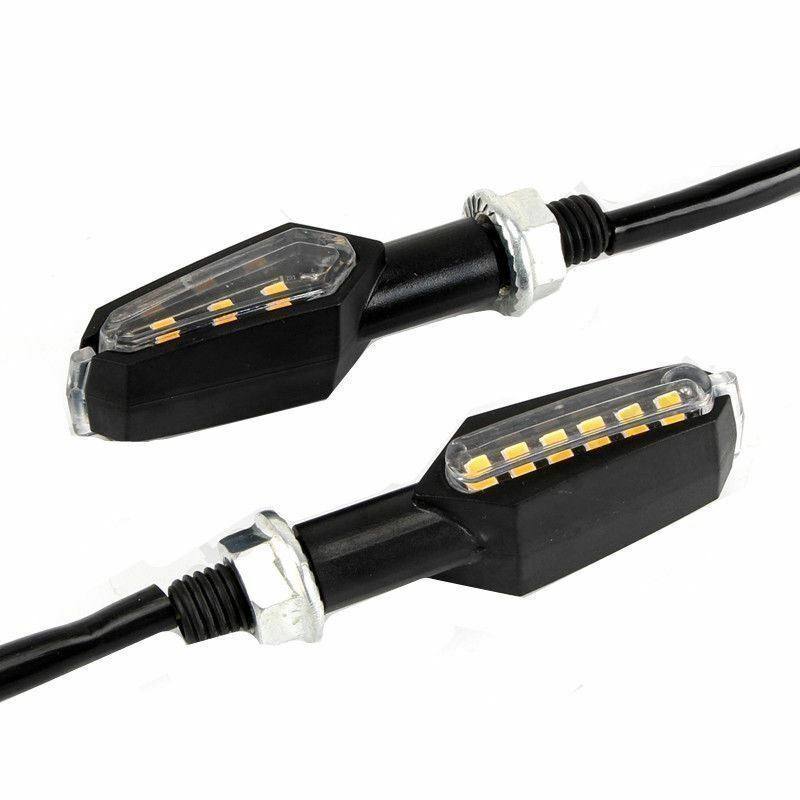 4x Double Side LED Indicator 4 Yamaha WR450F WR500Z XC125 Vino XC180K XC200 - TDRMOTO