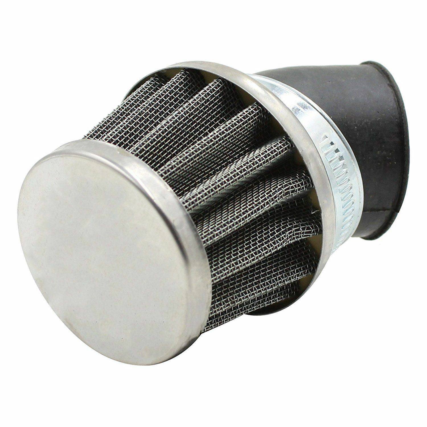 35mm Chrome Angled Motorcycle Pod Air Filters for ATV Quad Pit Dirt Bike Buggy - TDRMOTO