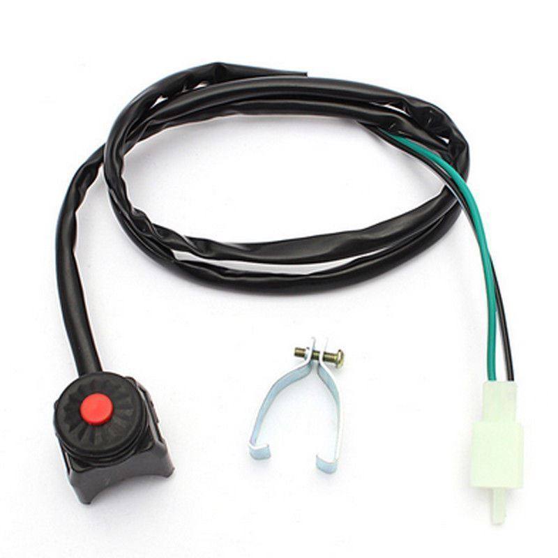 Universal Stop Start Kill Switch Button Dirt Bike Enduro Pit ATV Motorcycle AU - TDRMOTO