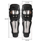 4P Set Bicycle Motor Alloy Steel Motocross Elbow & Knee Shin Guard Pads Protect - TDRMOTO