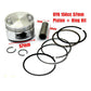 GY6 150cc Engine 57mm Piston Rings + Head Gasket Kit Scooter Moped ATV Quad Go - TDRMOTO